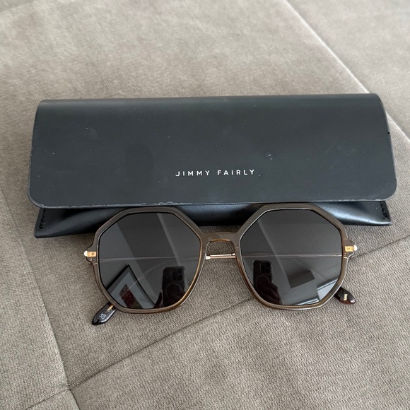 Jimmy Fairly Hexagon Sunglasses - Picture 3 of 6